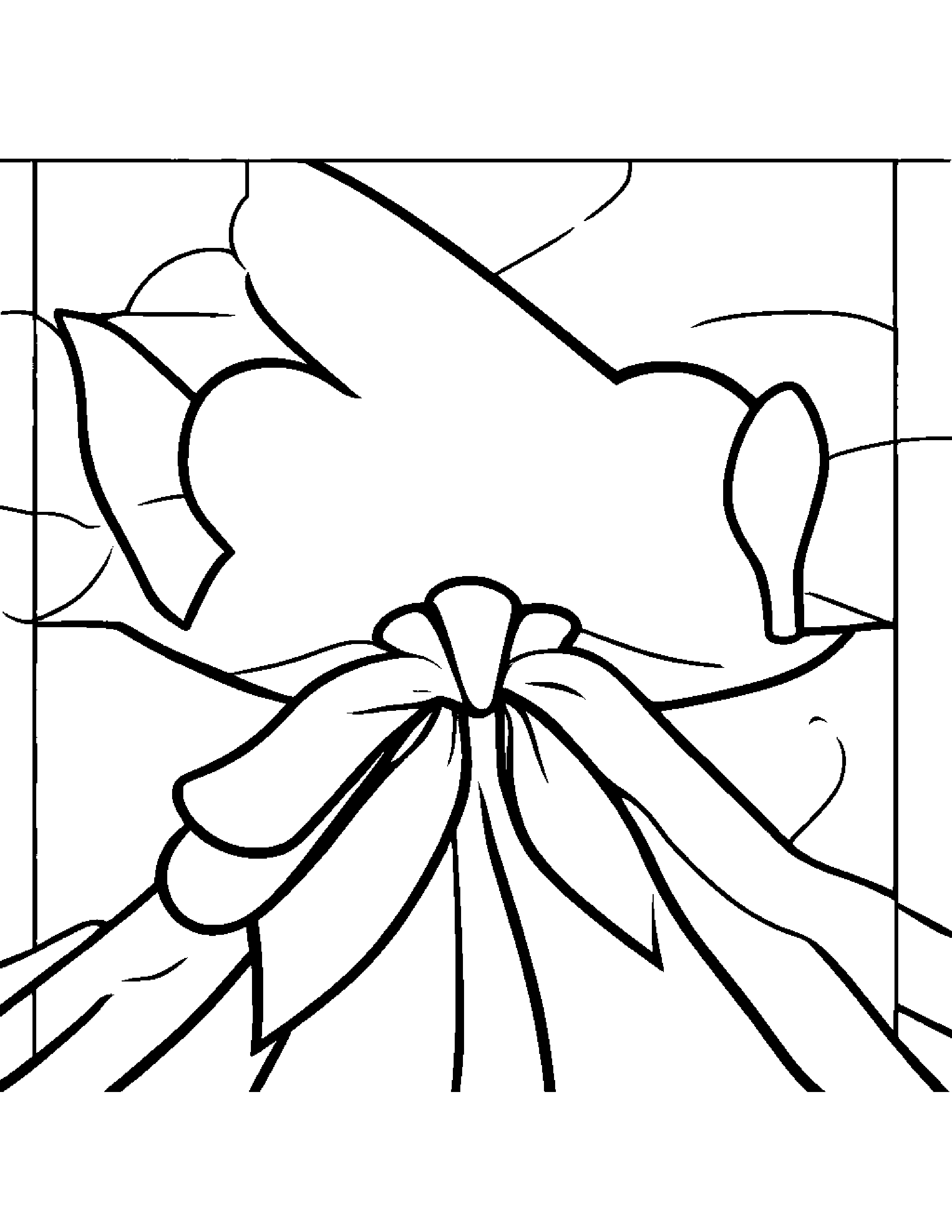 Puzzle Piece Learning To Tie A Bow #4 Coloring Page (Free Printable PDF)