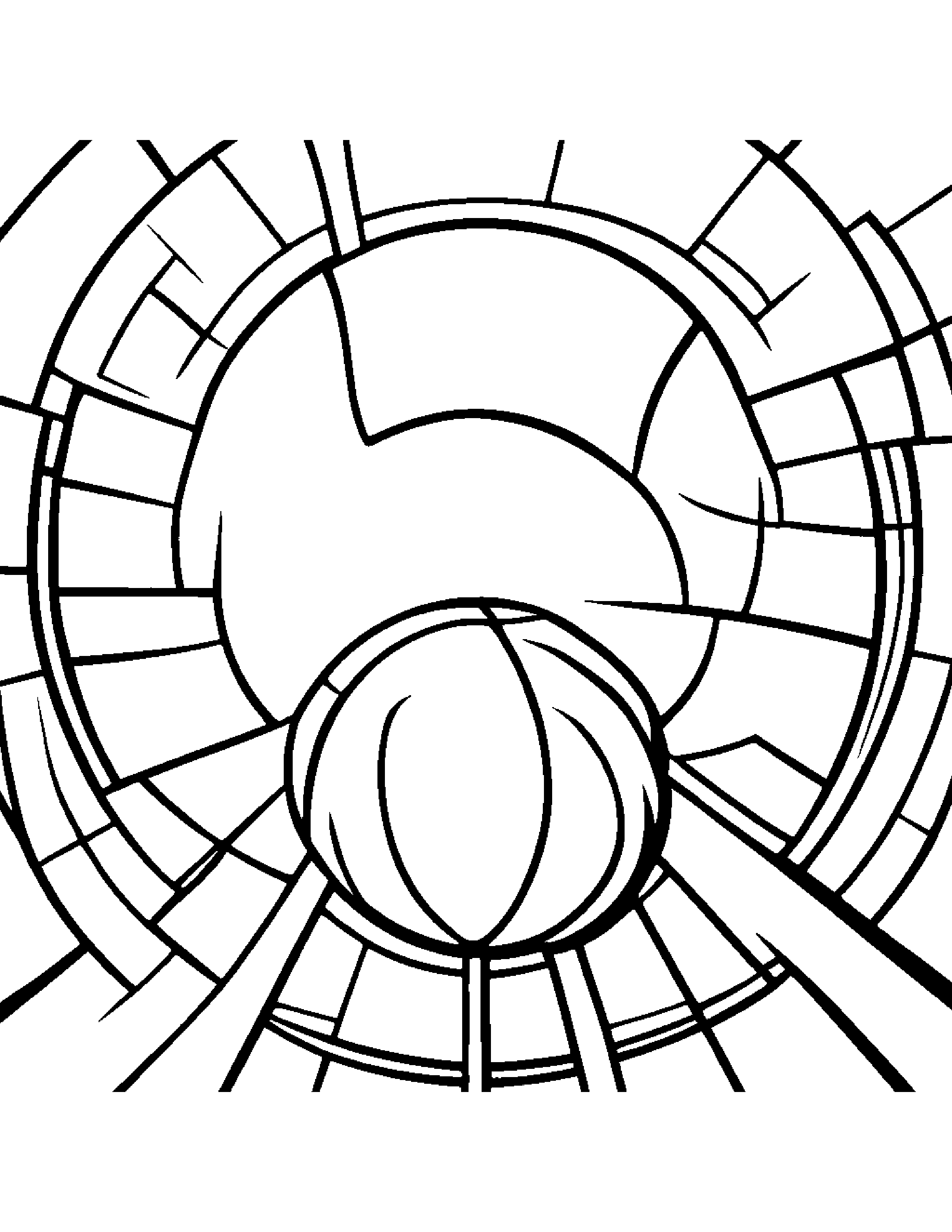 Quiet Basketball #3 Coloring Page (Free Printable PDF)