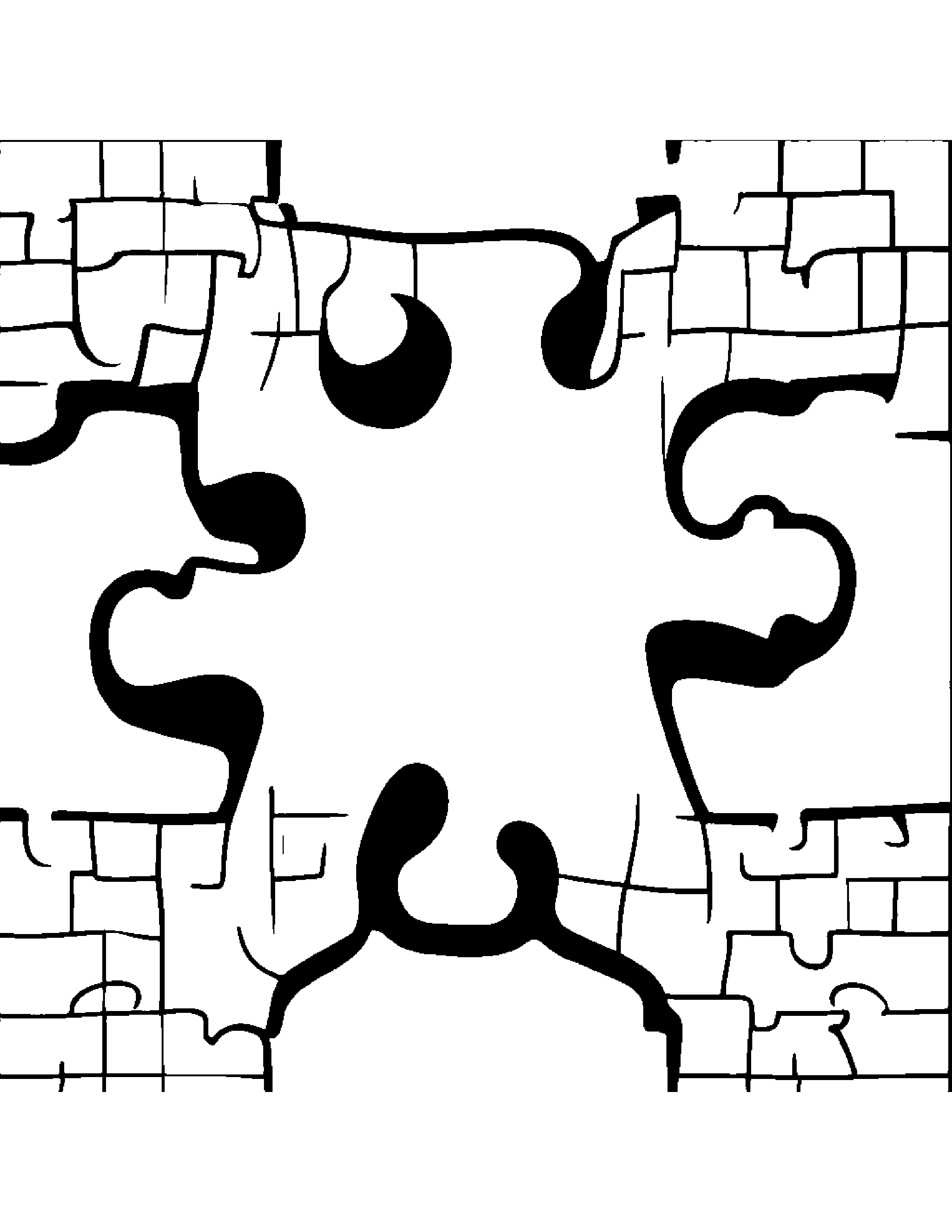 Zippy Puzzle Piece #3 Coloring Page (Free Printable PDF)
