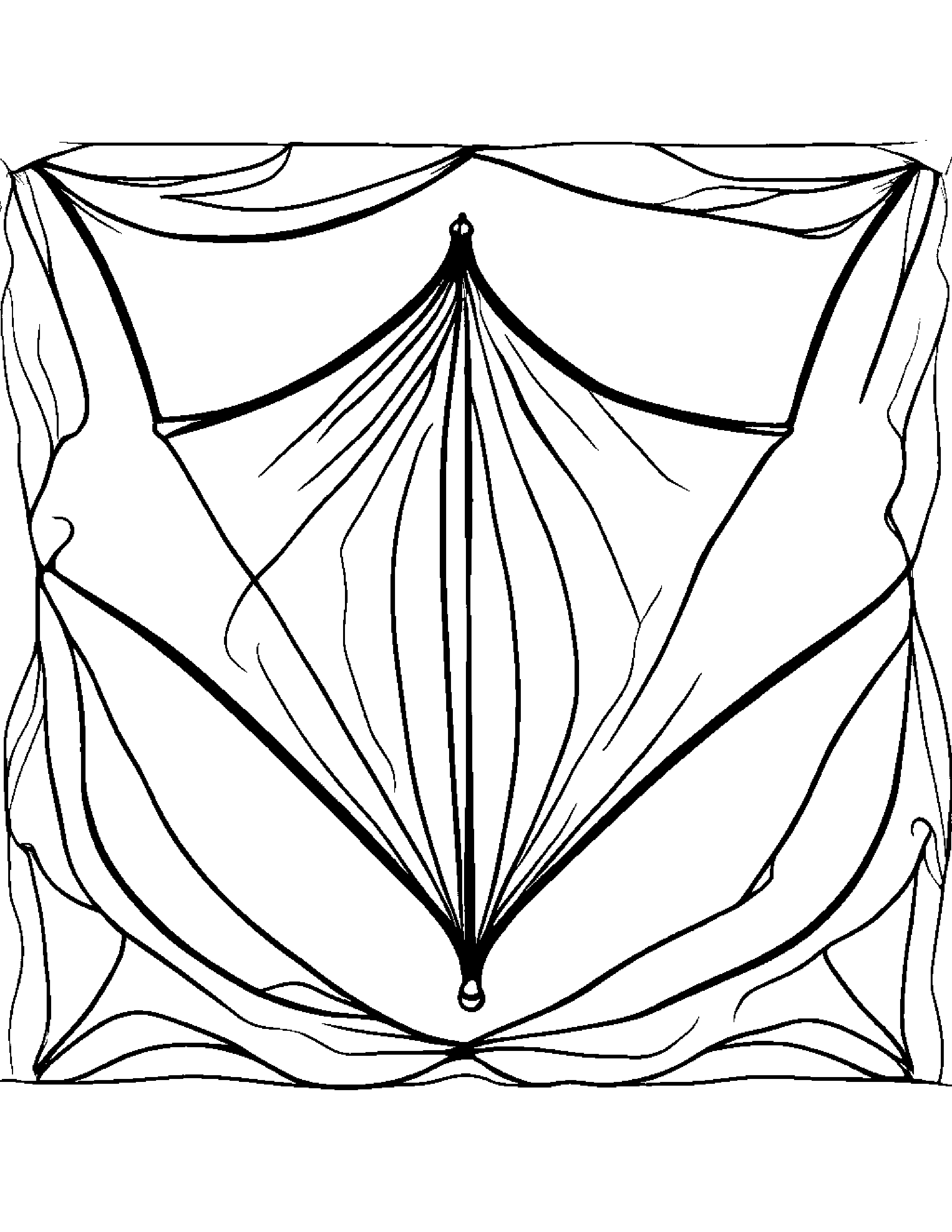 Happy Kite Coloring Page (Free Printable PDF)