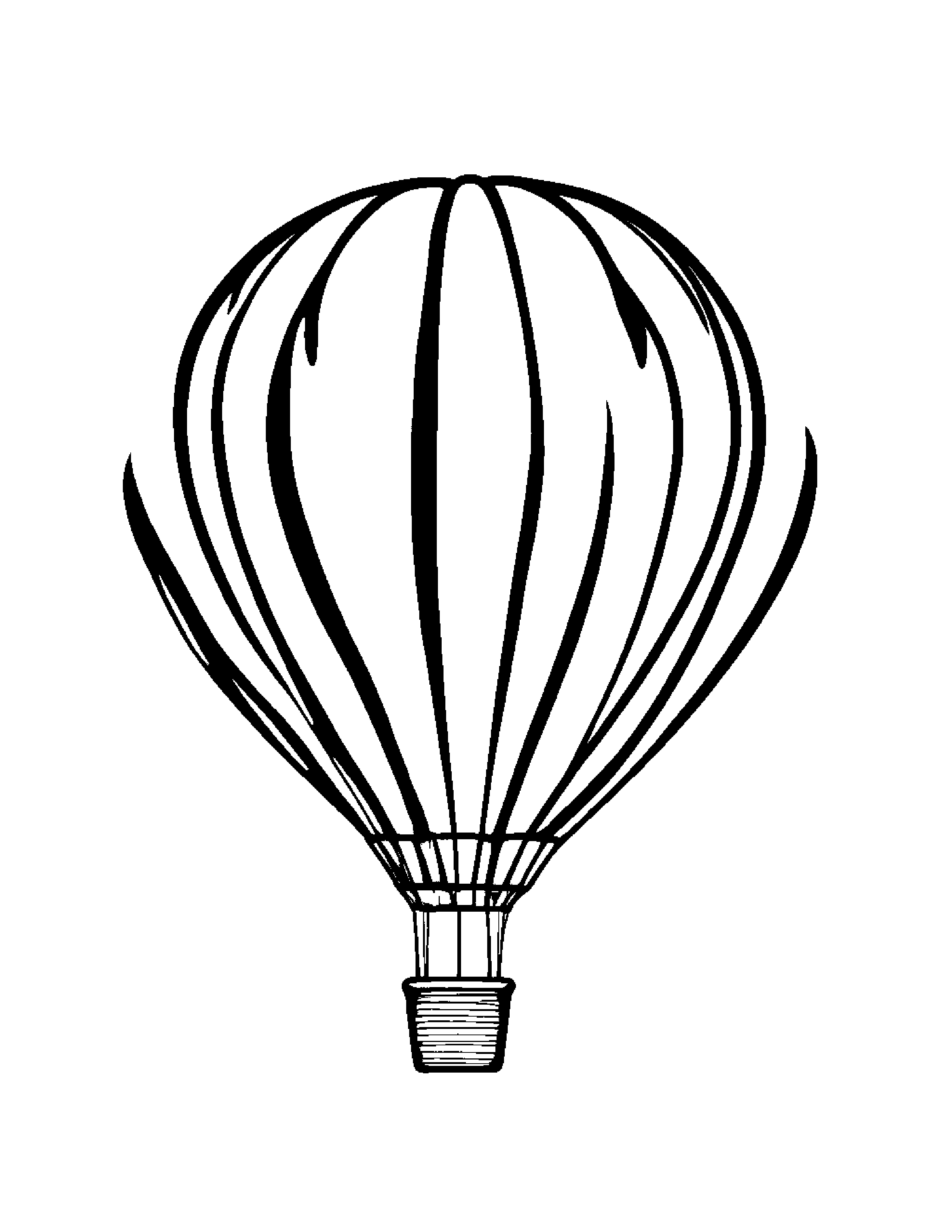 Kind Balloon #4 Coloring Page (Free Printable PDF)