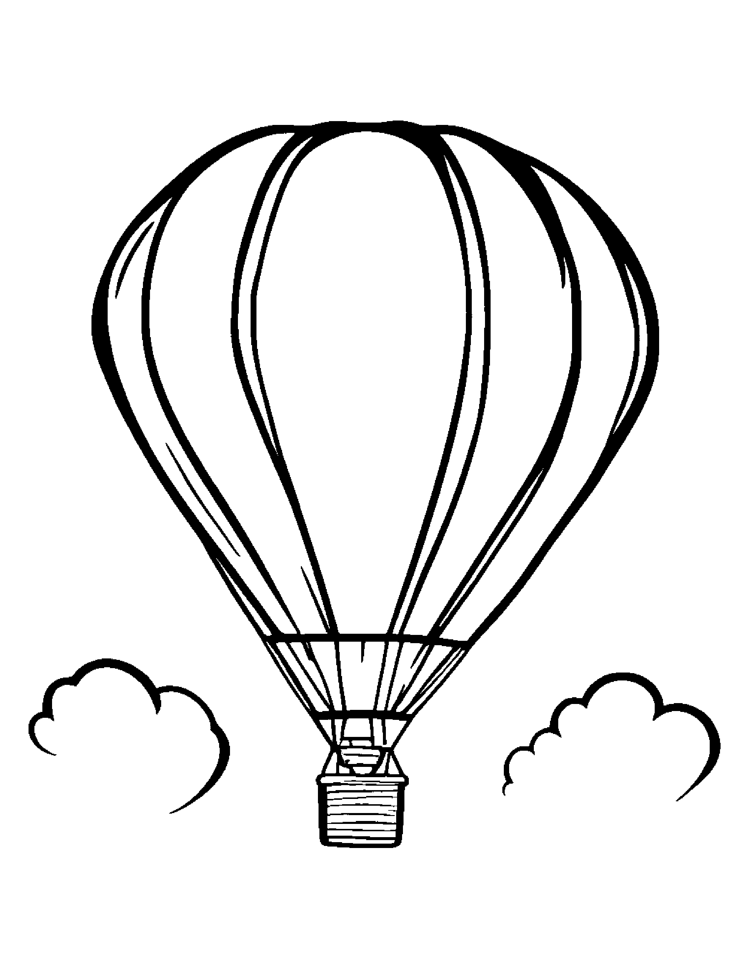 Kind Balloon Coloring Page (Free Printable PDF)