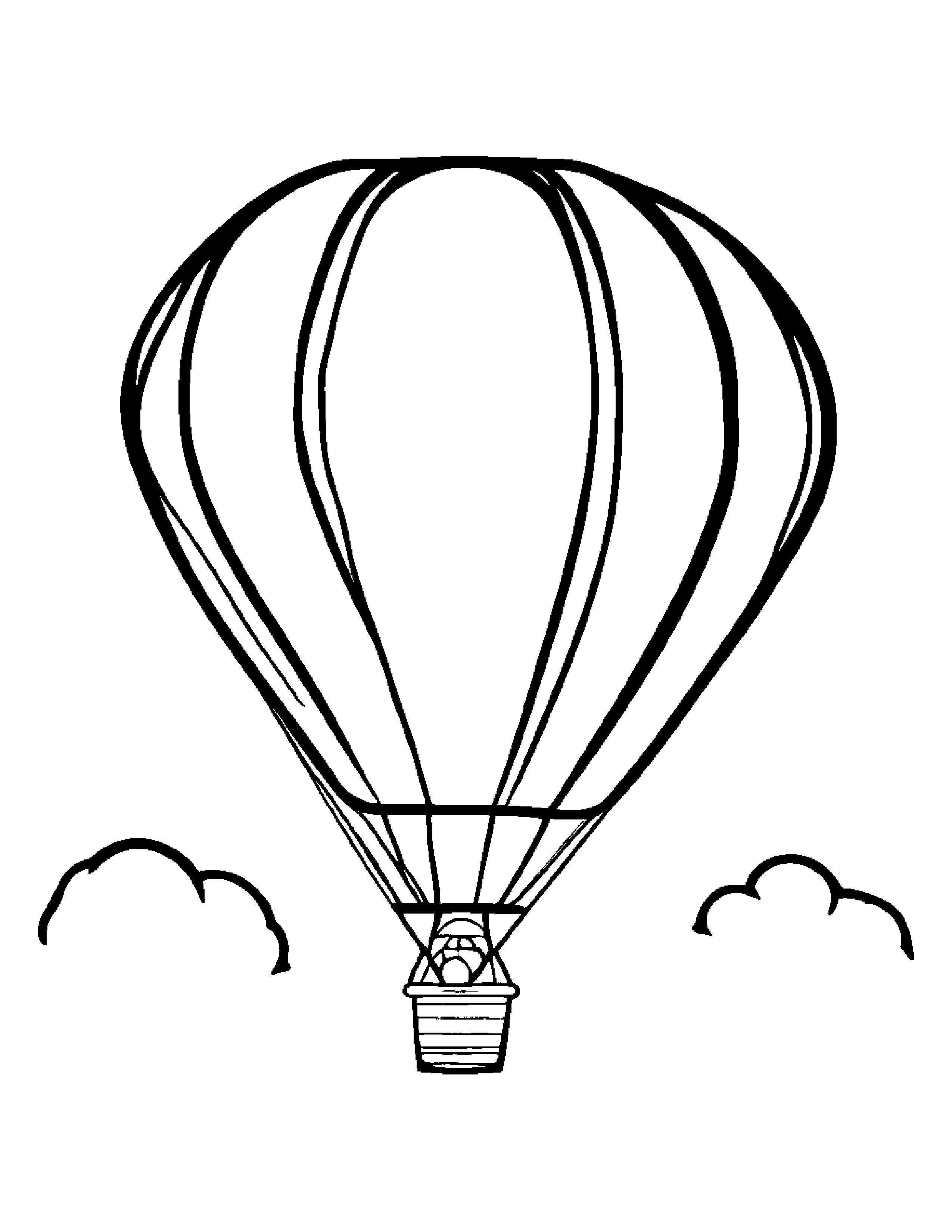 Peppy Balloon Coloring Page (Free Printable PDF)