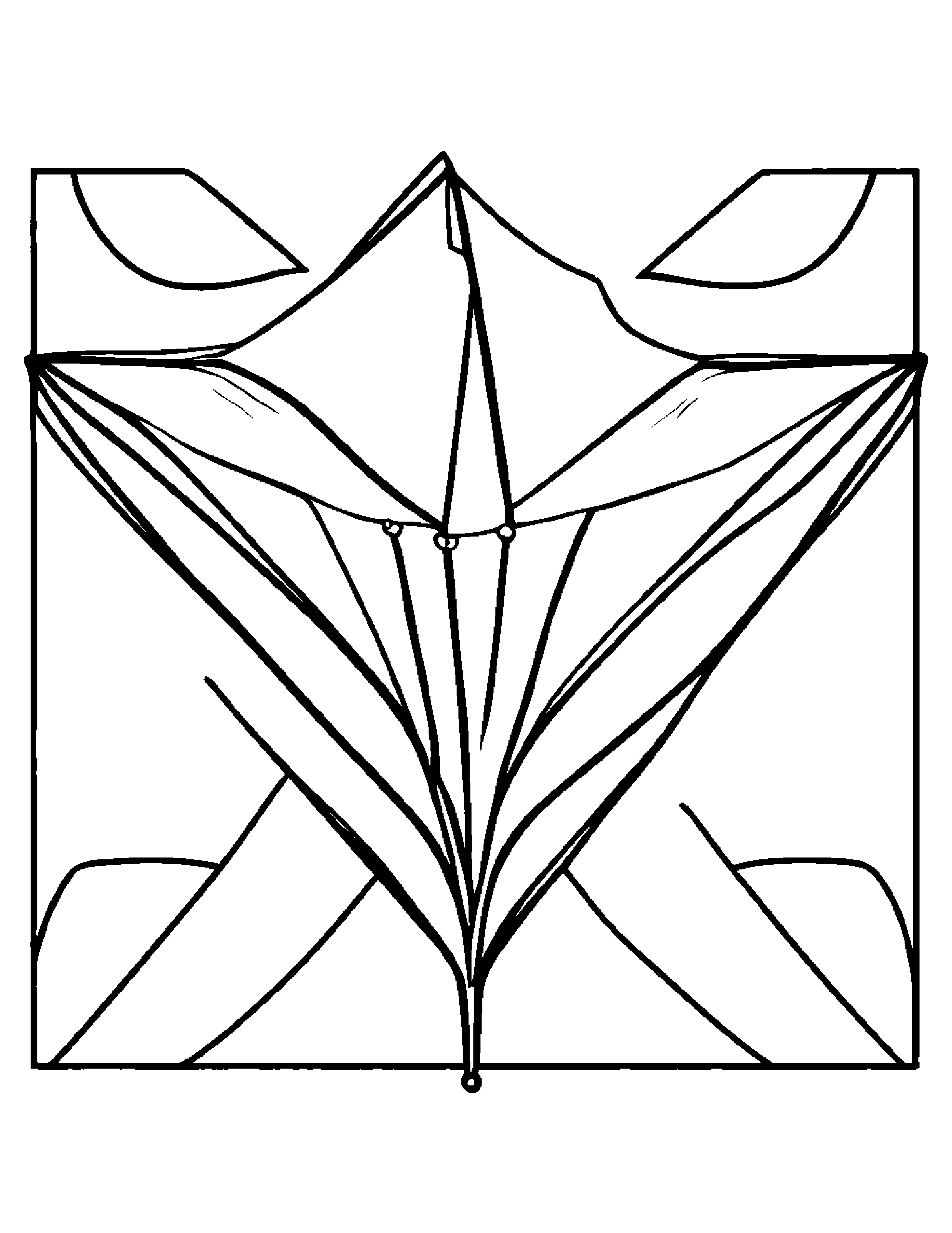 Polite Kite Coloring Page (Free Printable PDF)