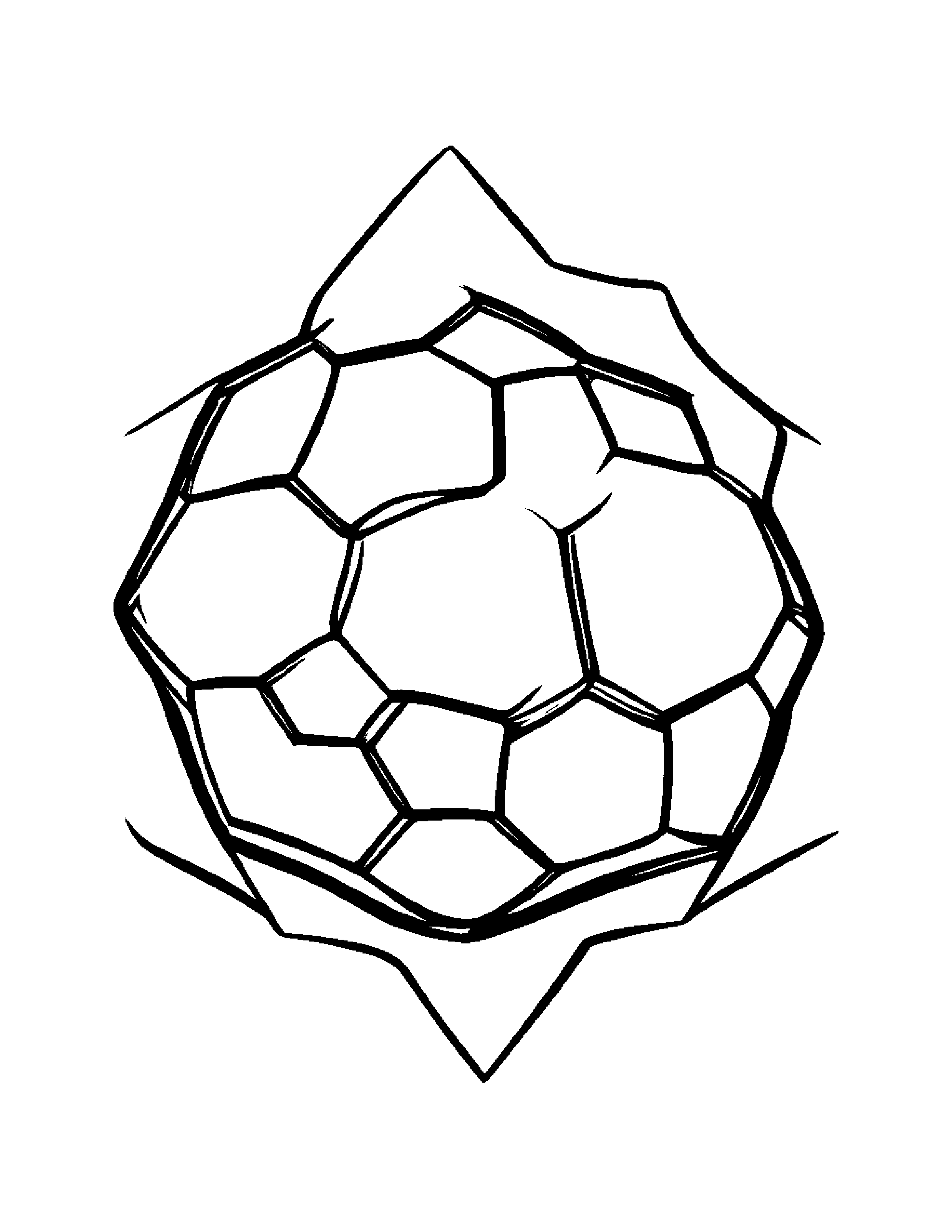 Sunny Soccer Ball Coloring Page (Free Printable PDF)