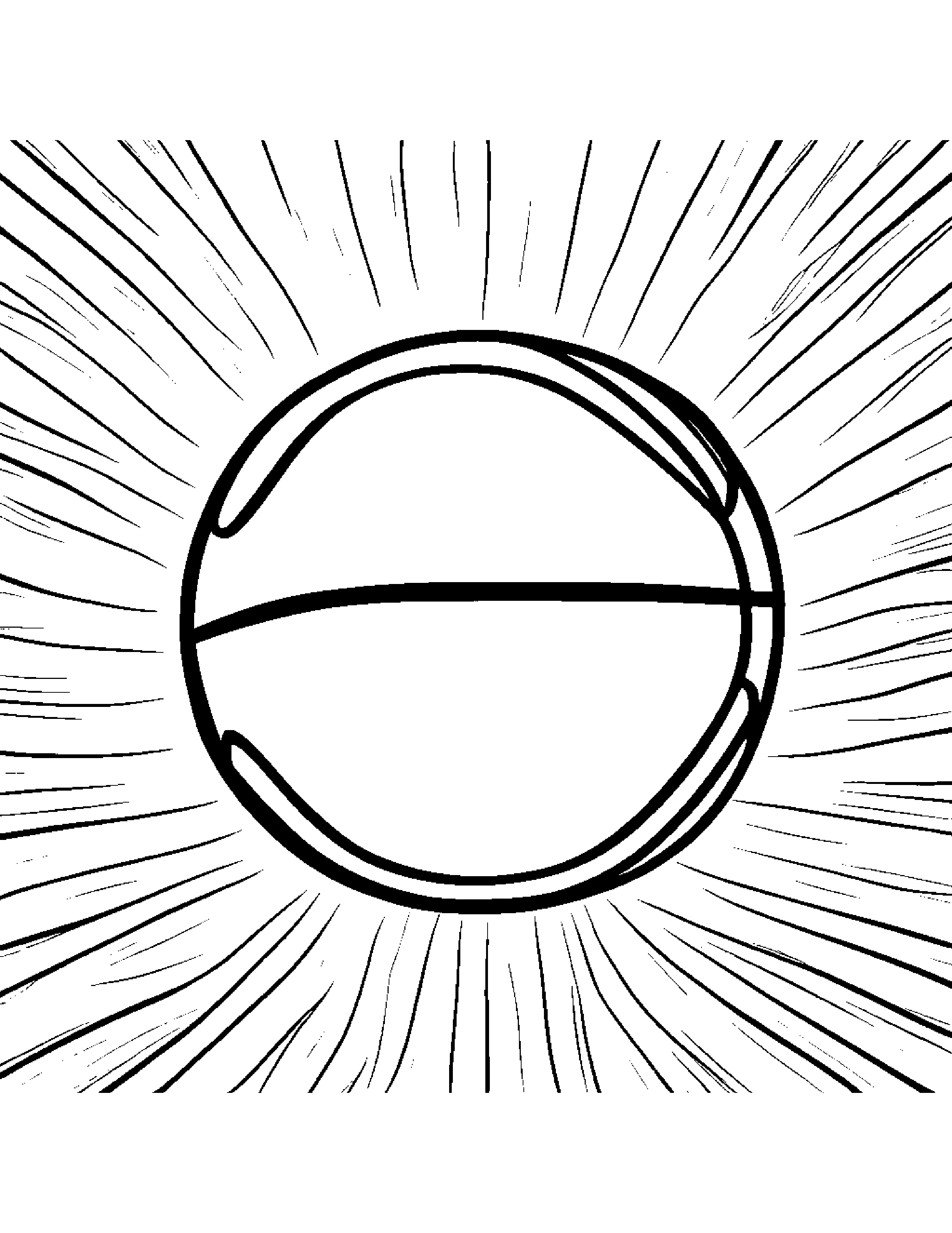 Happy Basketball Coloring Page (Free Printable PDF)