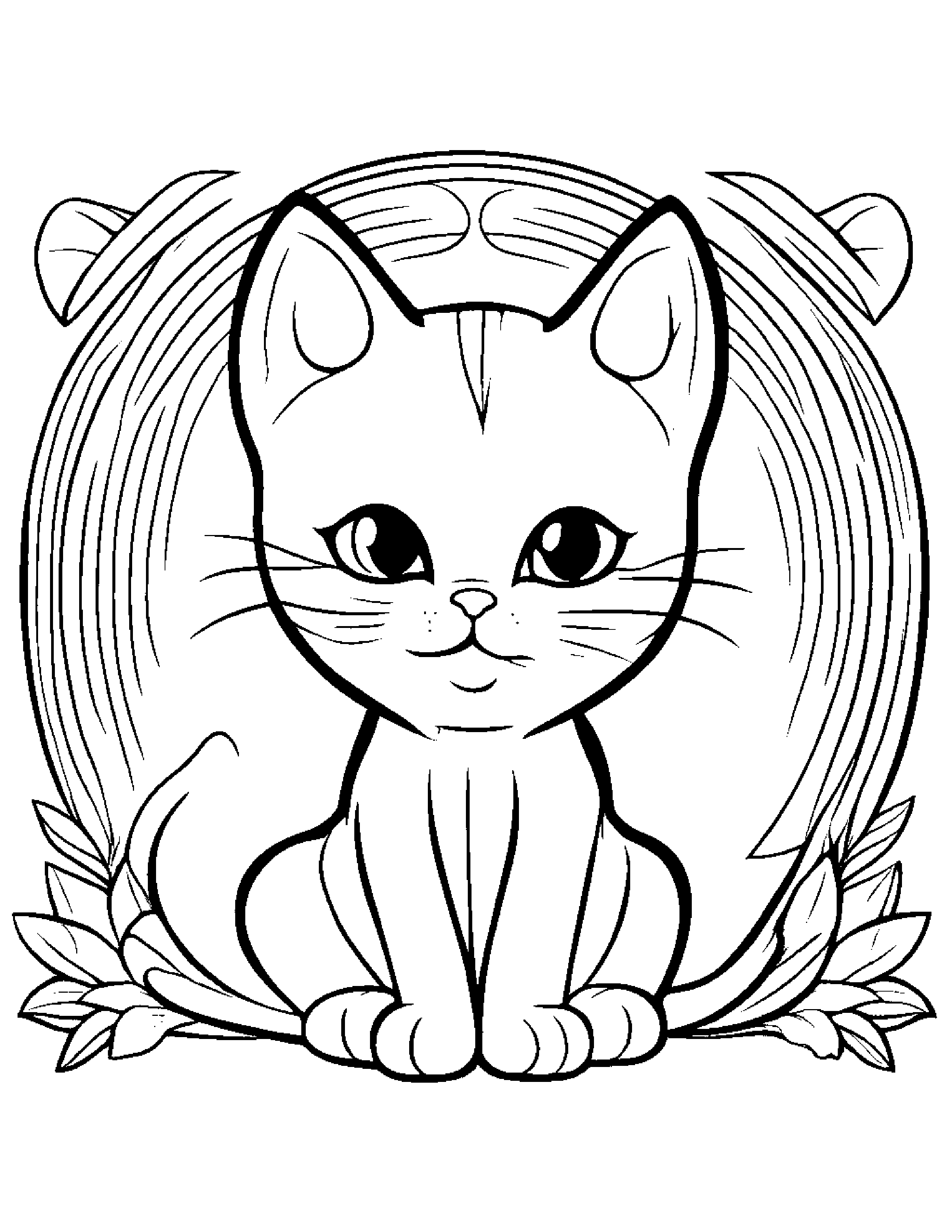 Zippy Kitty #5 Coloring Page (Free Printable PDF)
