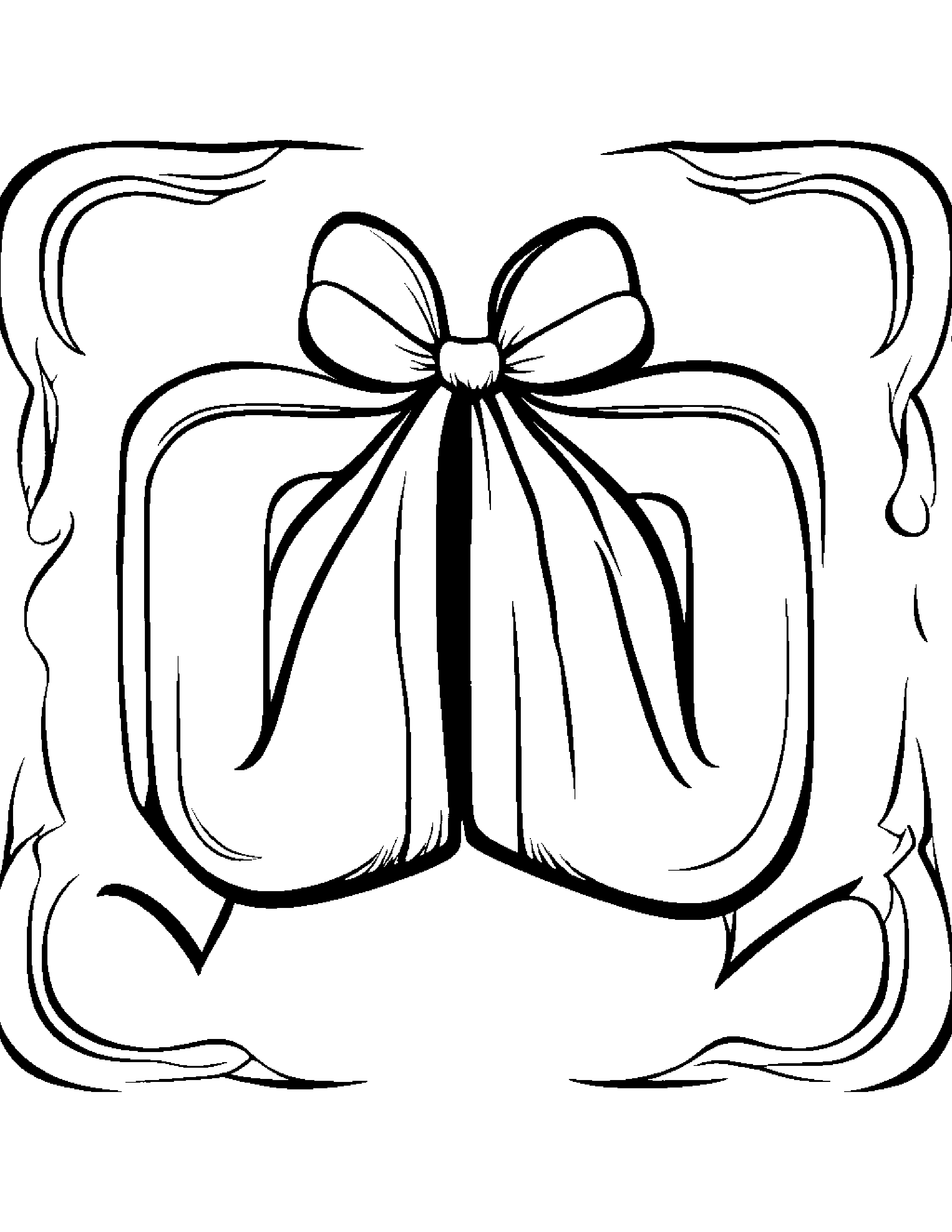 Smiling Letter Y With A Bow Coloring Page (Free Printable PDF)