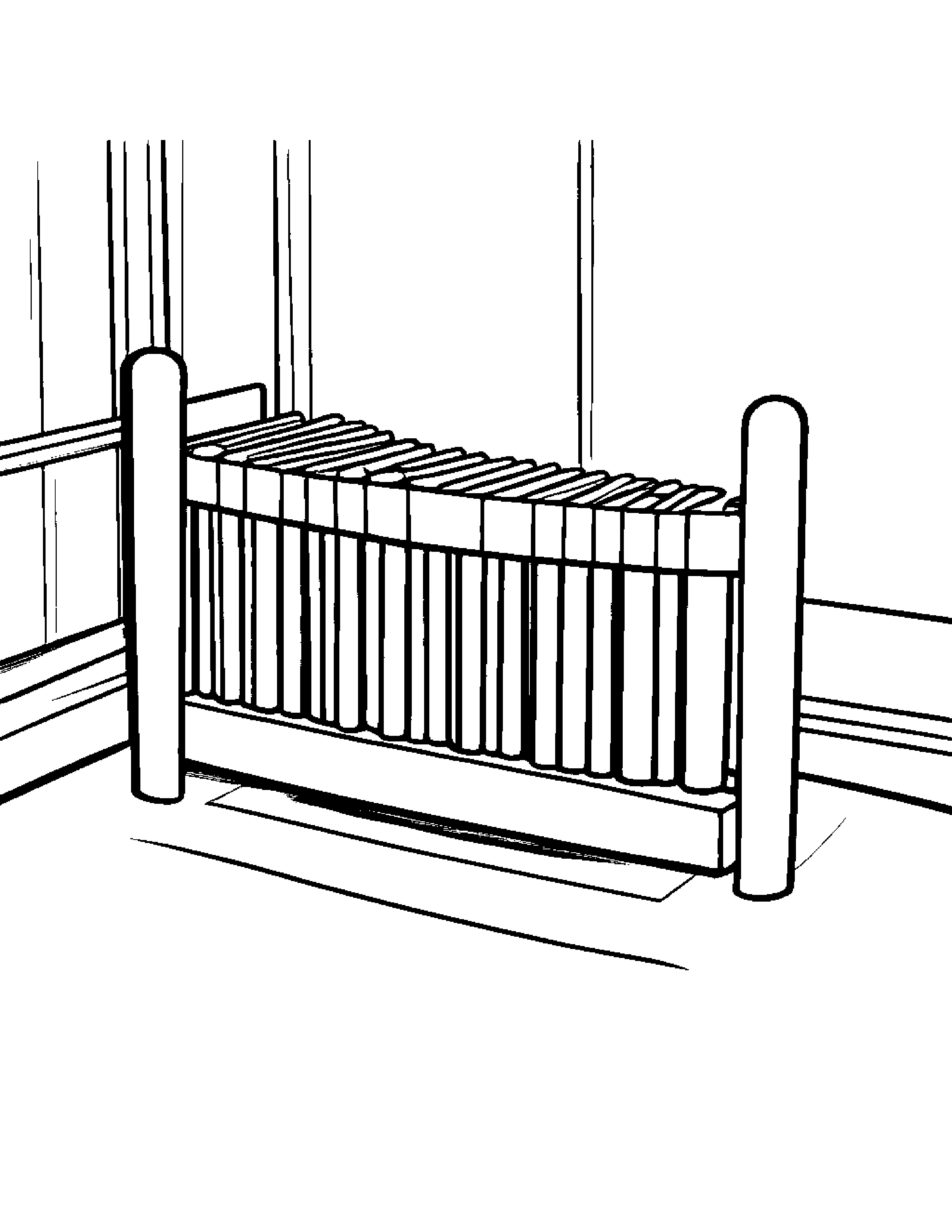 Bubbly Xylophone In A Classroom Corner #2 Coloring Page (Free Printable PDF)