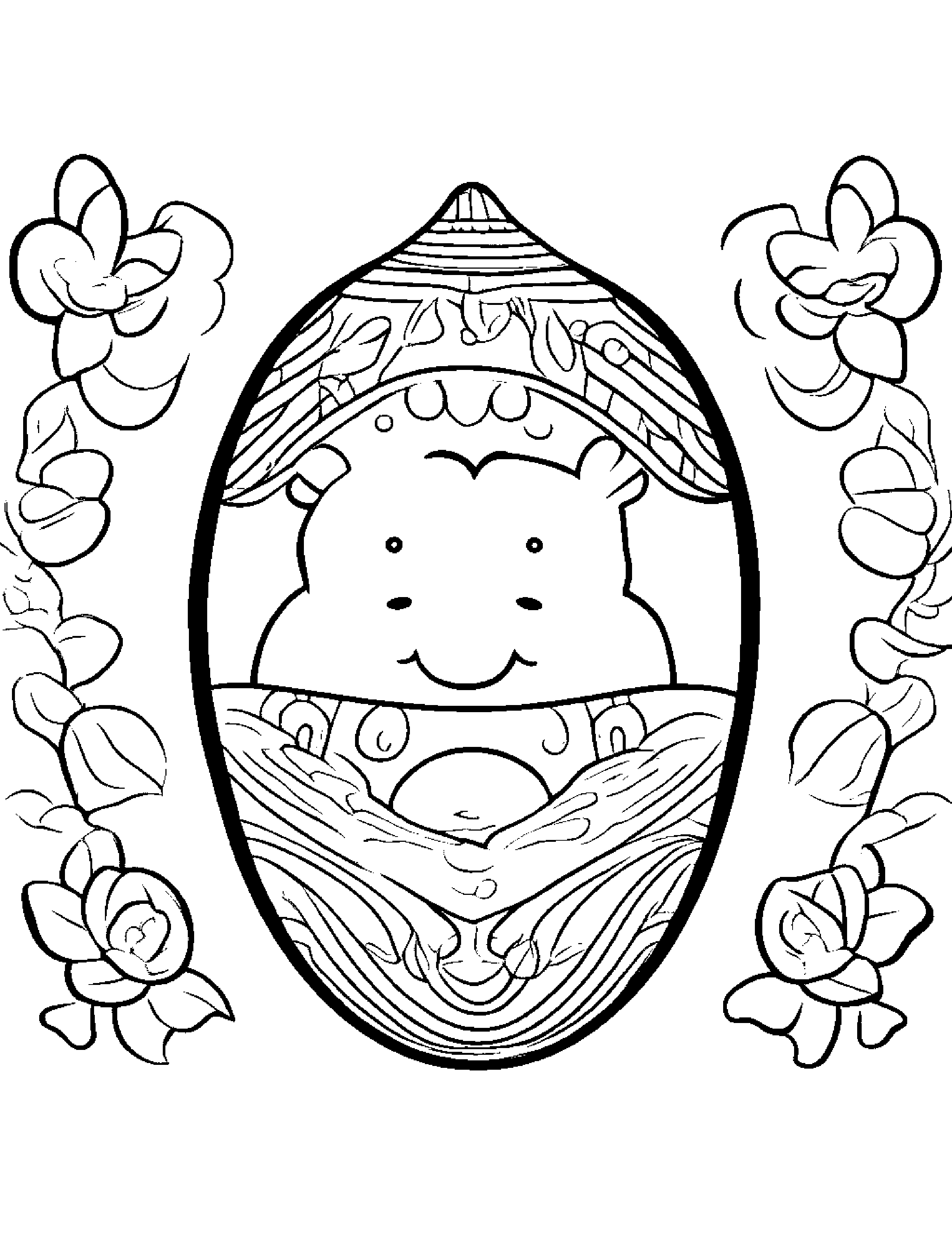 Cuddly Maracas #3 Coloring Page (Free Printable PDF)