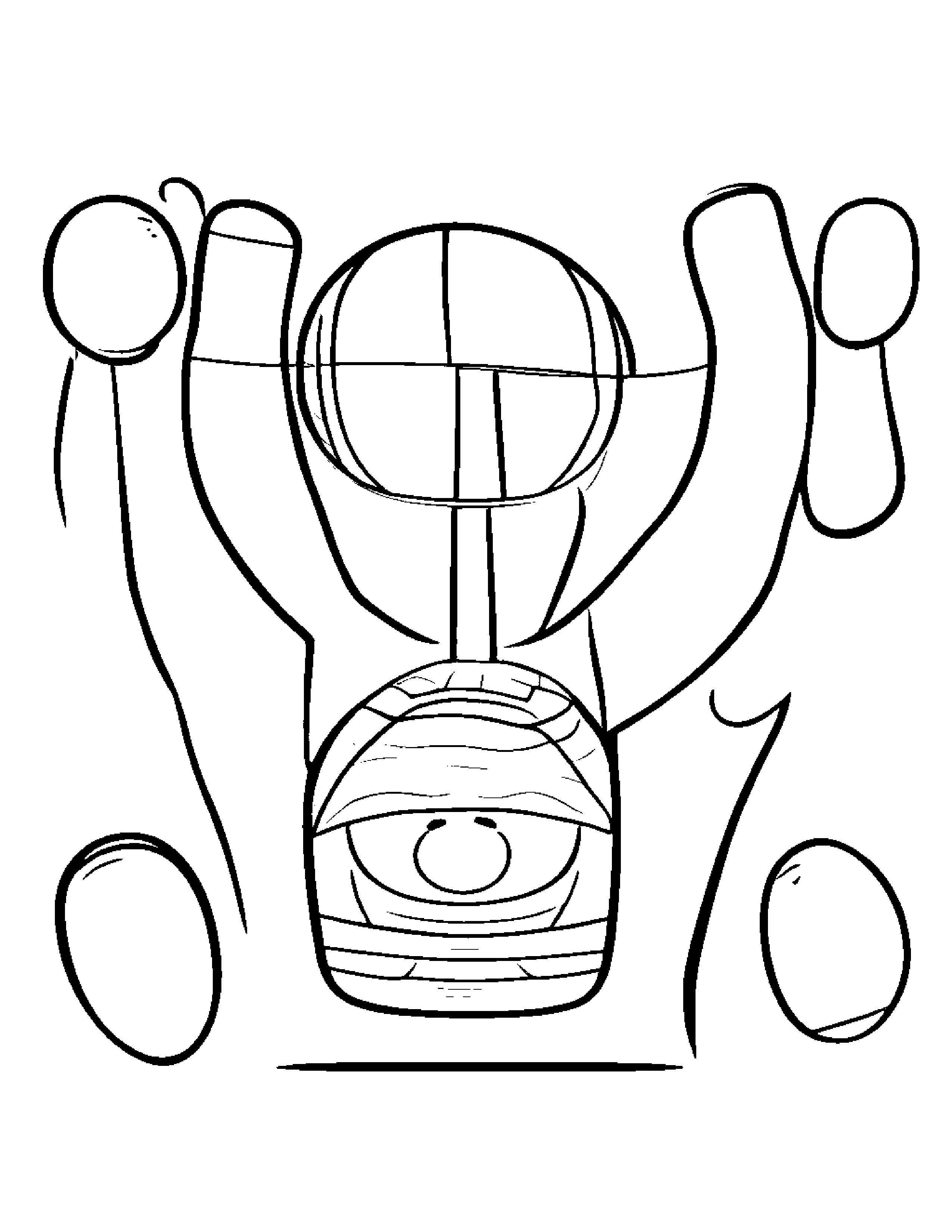 Maracas Learning To Count To Ten #2 Coloring Page (Free Printable PDF)