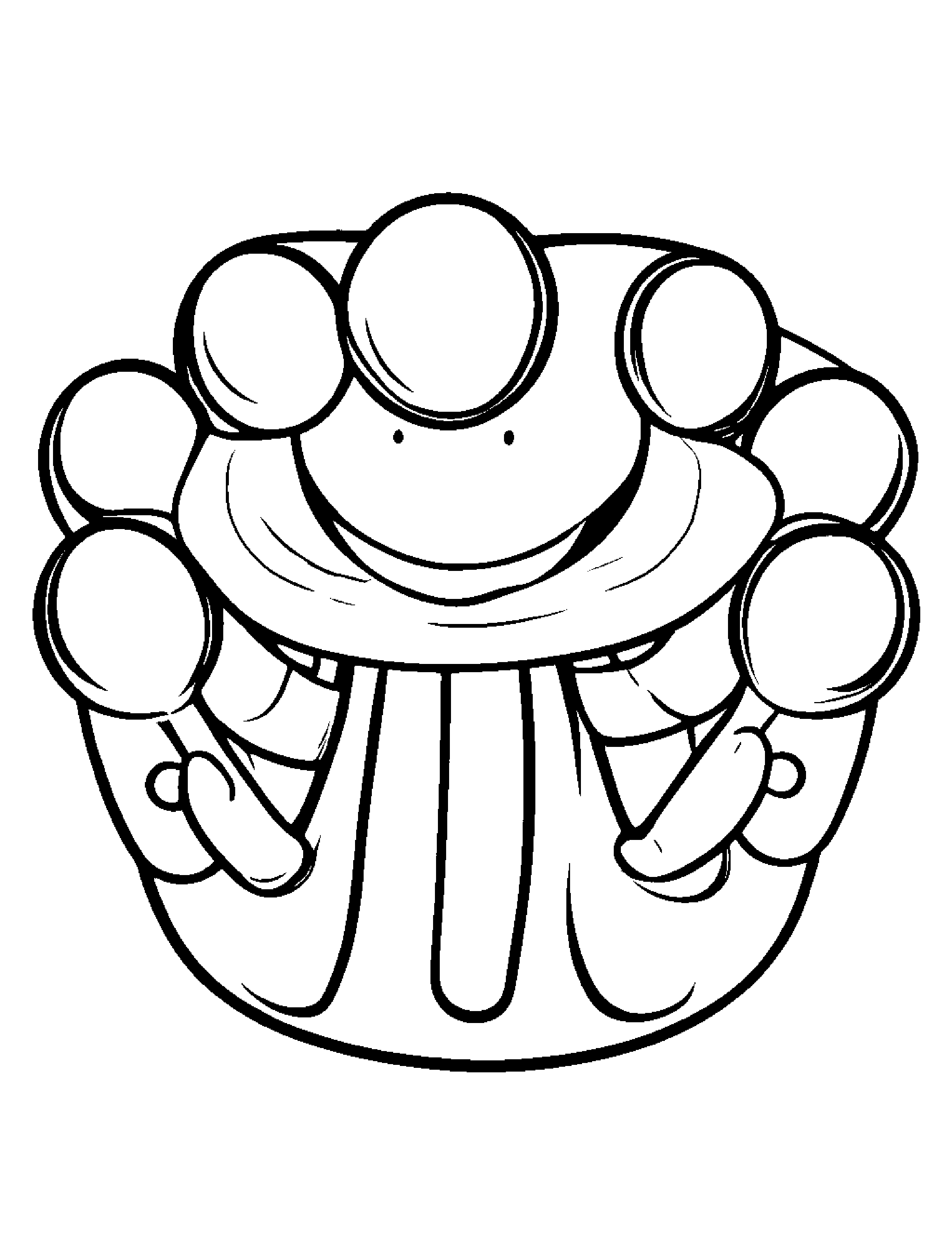 Maracas Learning To Count To Ten #3 Coloring Page (Free Printable PDF)