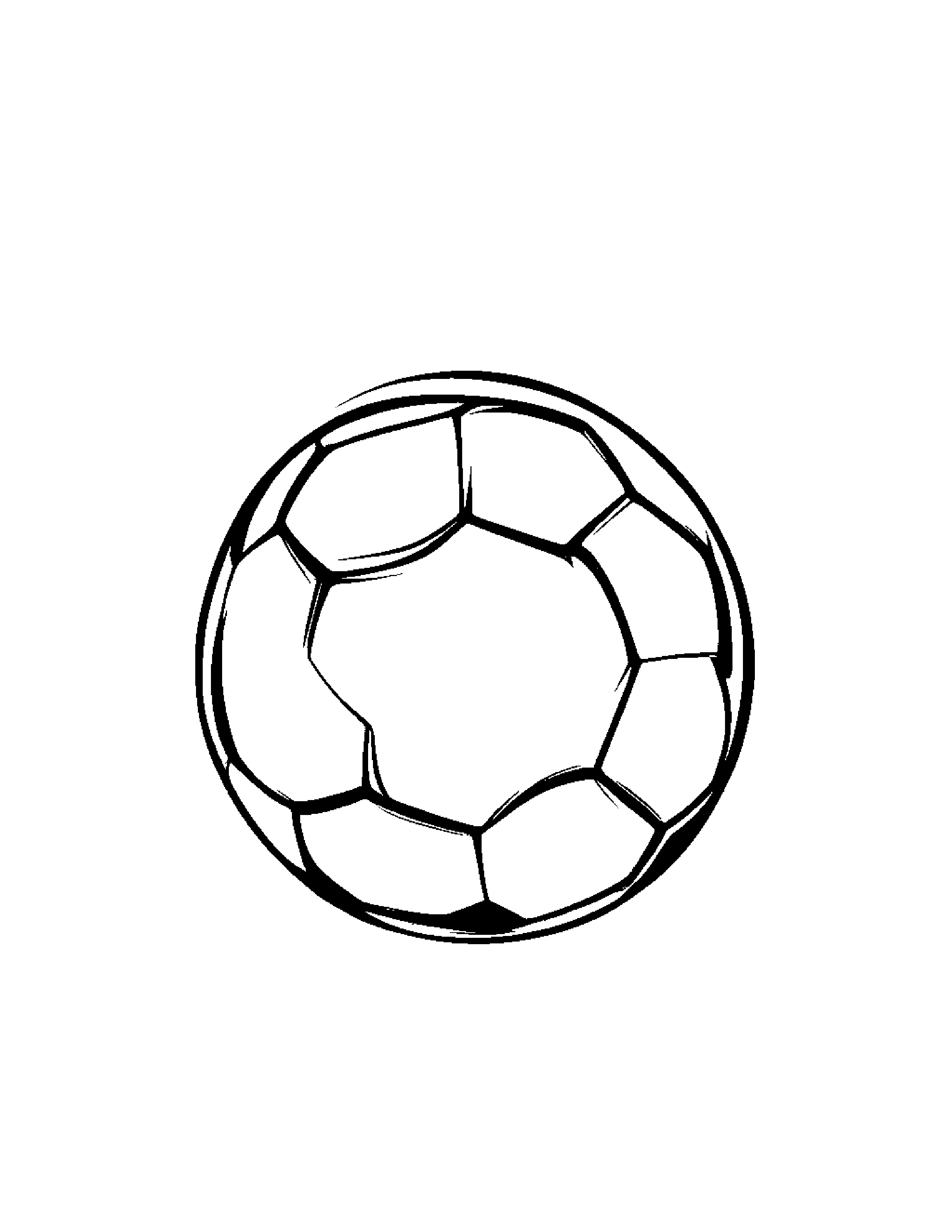 Soccer Ball Singing Coloring Page (Free Printable PDF)