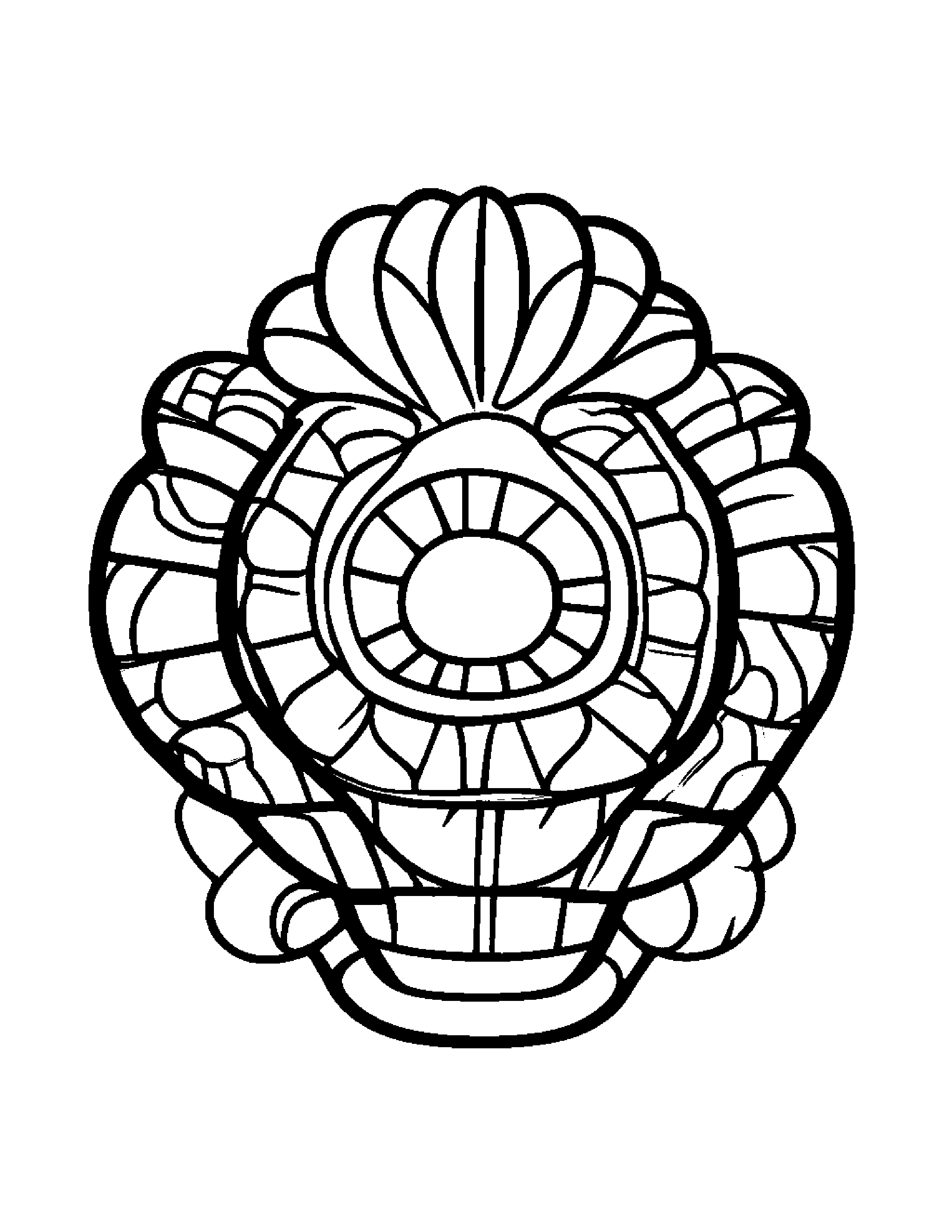 Sunny Maracas #2 Coloring Page (Free Printable PDF)