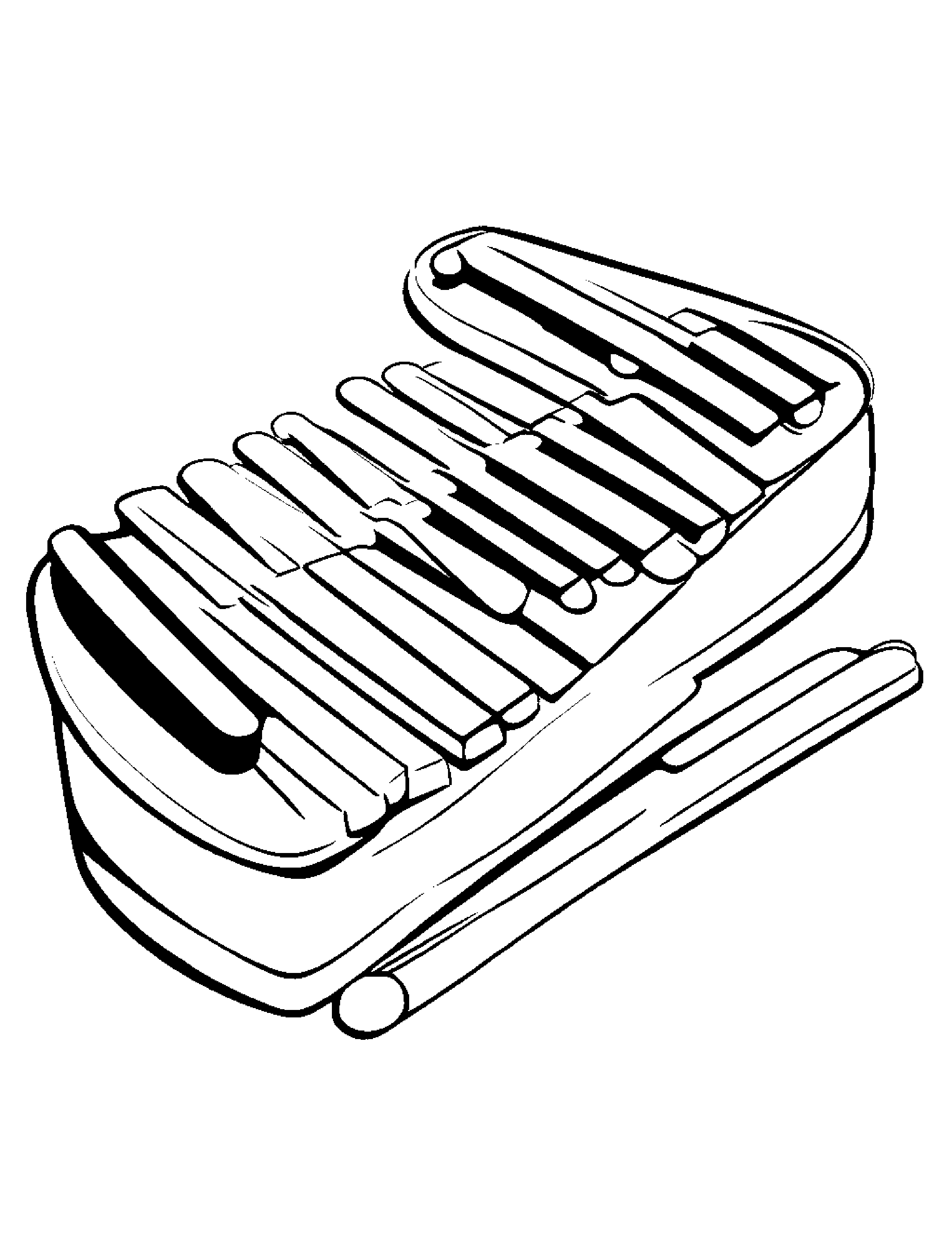 Zippy Xylophone #3 Coloring Page (Free Printable PDF)