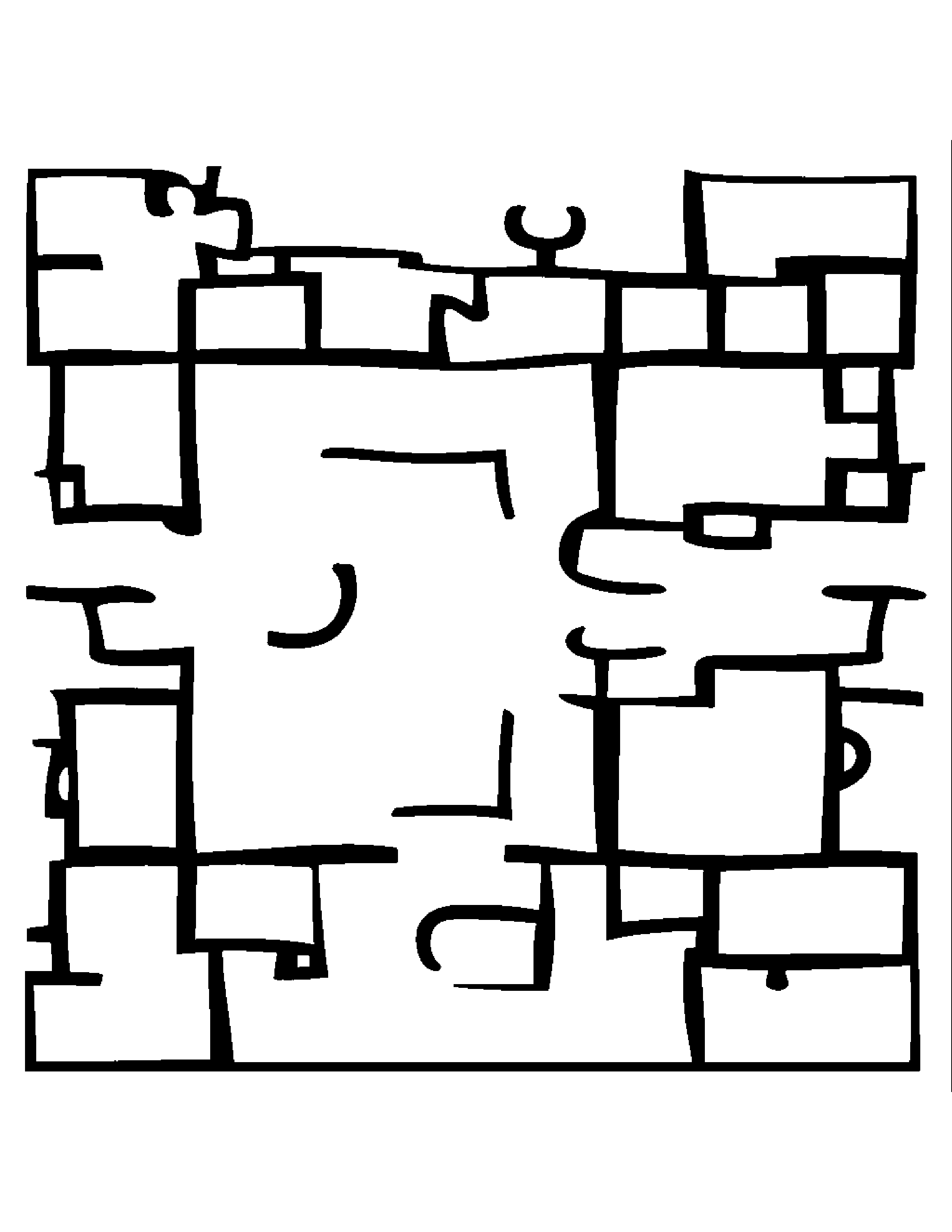 Playful Puzzle Piece Coloring Page (Free Printable PDF)