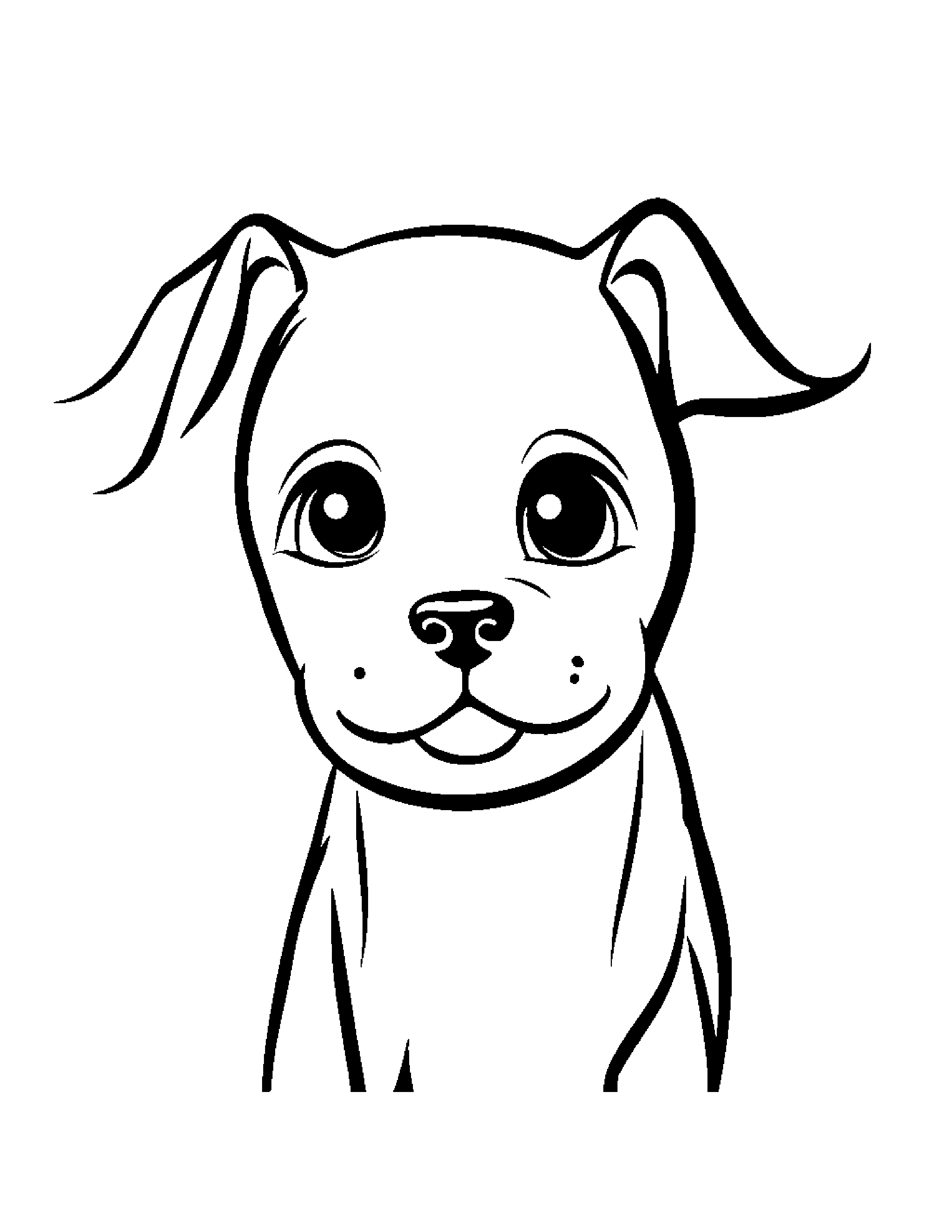 Zippy Puppy Dog #3 Coloring Page (Free Printable PDF)