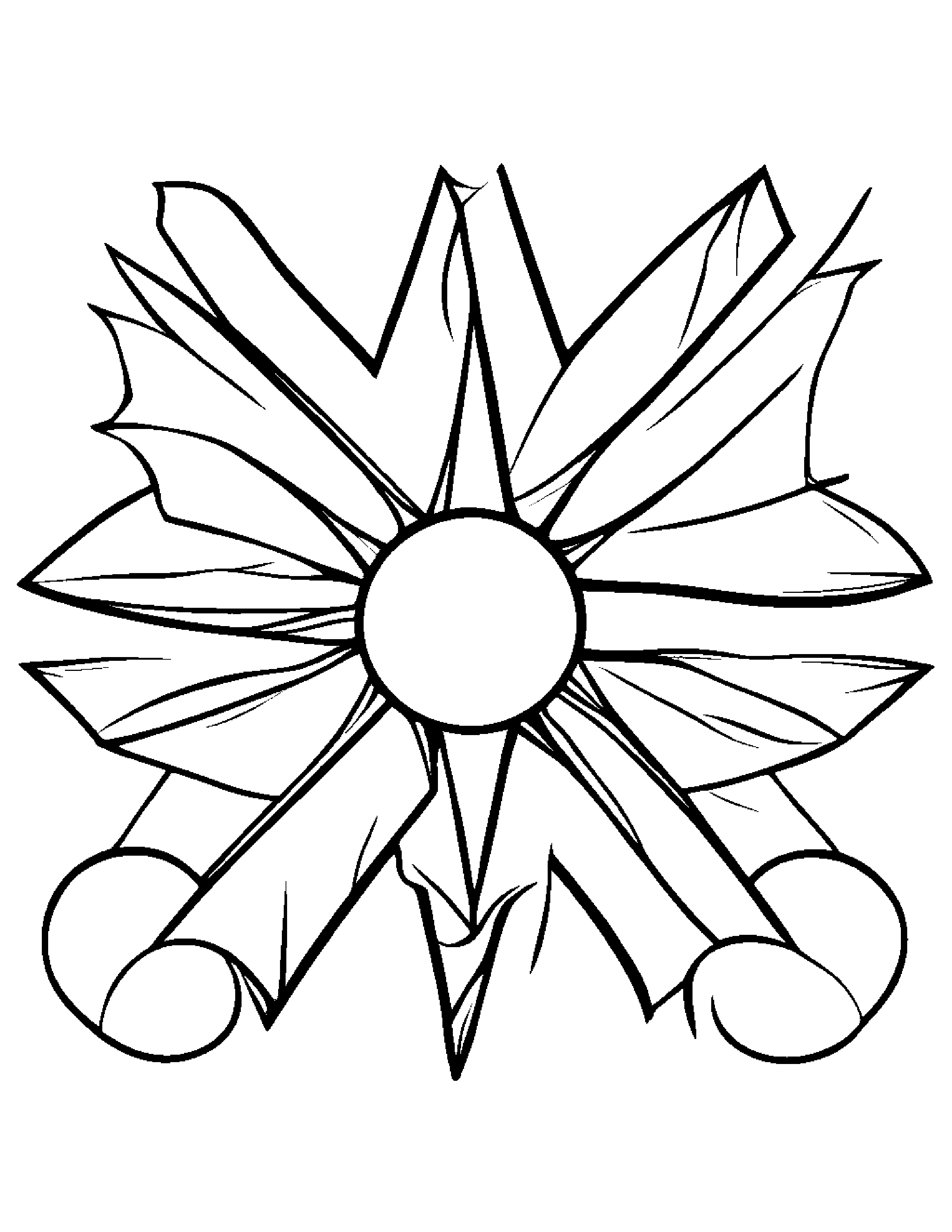 Tiny Sun With A Kite #3 Coloring Page (Free Printable PDF)