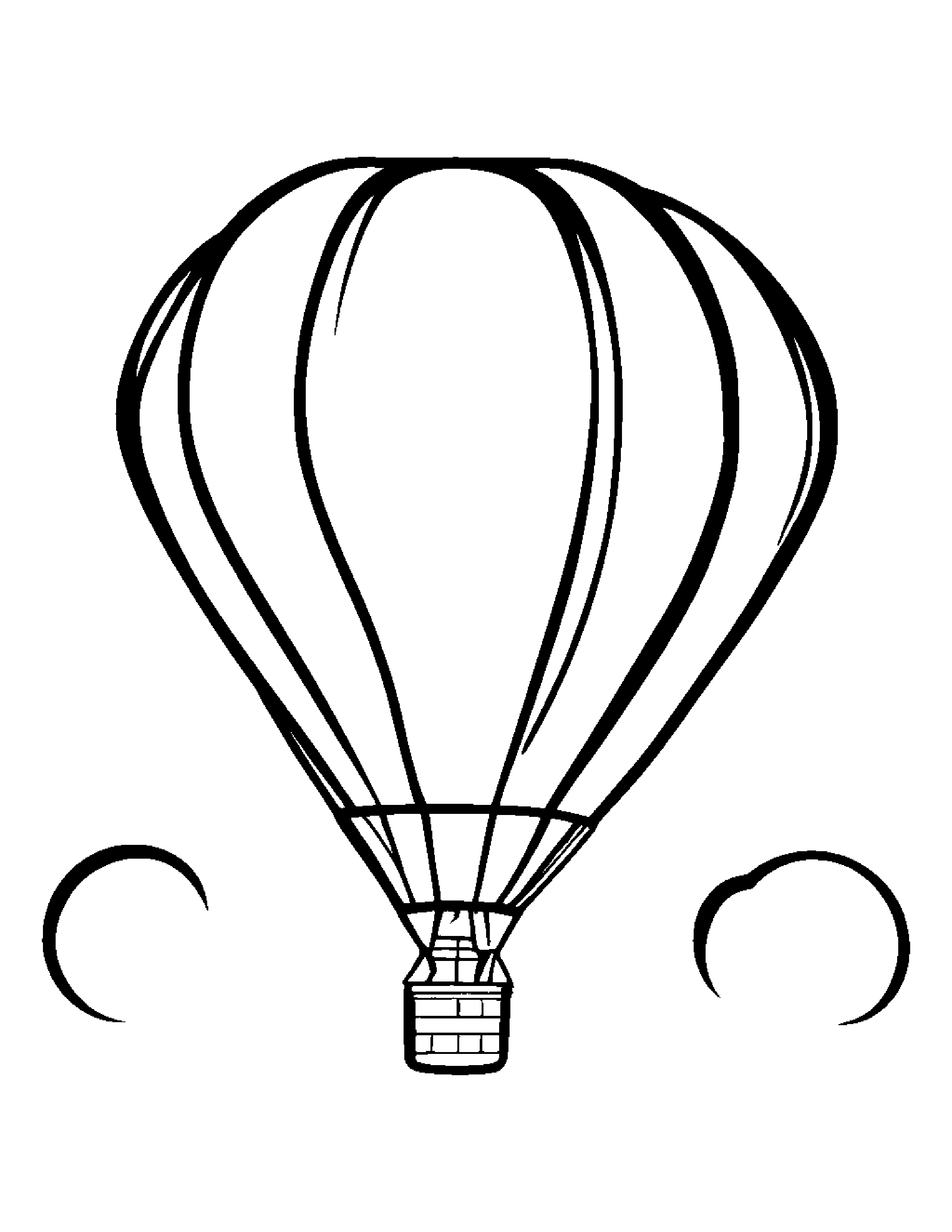 Balloon Practicing Shapes #3 Coloring Page (Free Printable PDF)