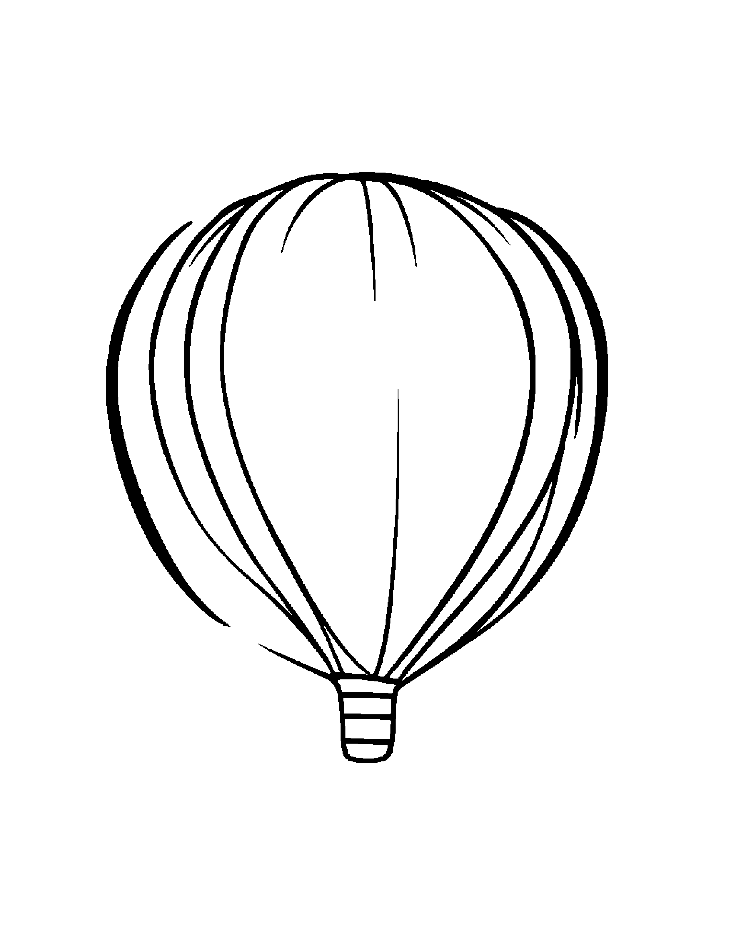 Balloon Practicing Shapes #4 Coloring Page (Free Printable PDF)