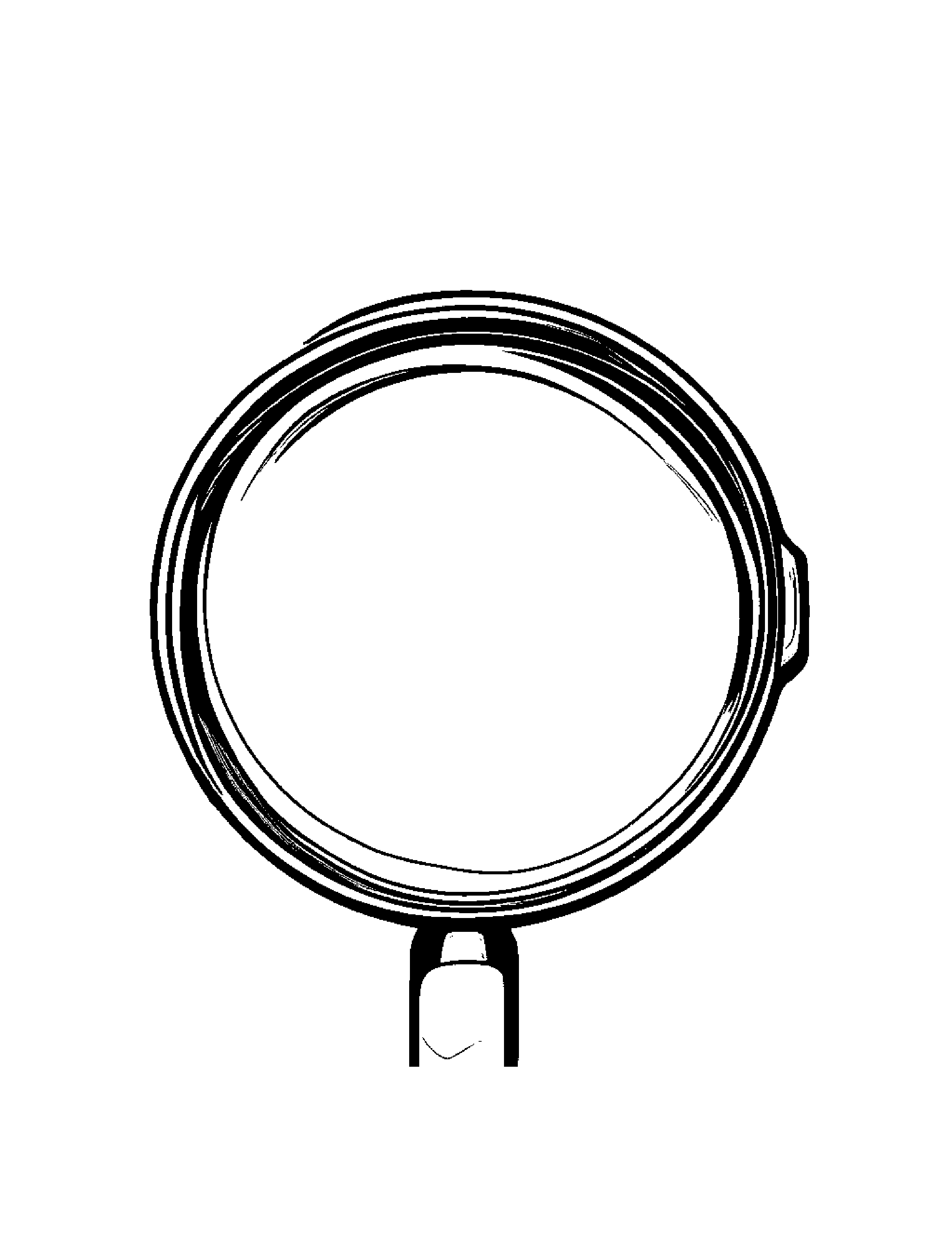 Helpful Magnifying Glass #2 Coloring Page (Free Printable PDF)