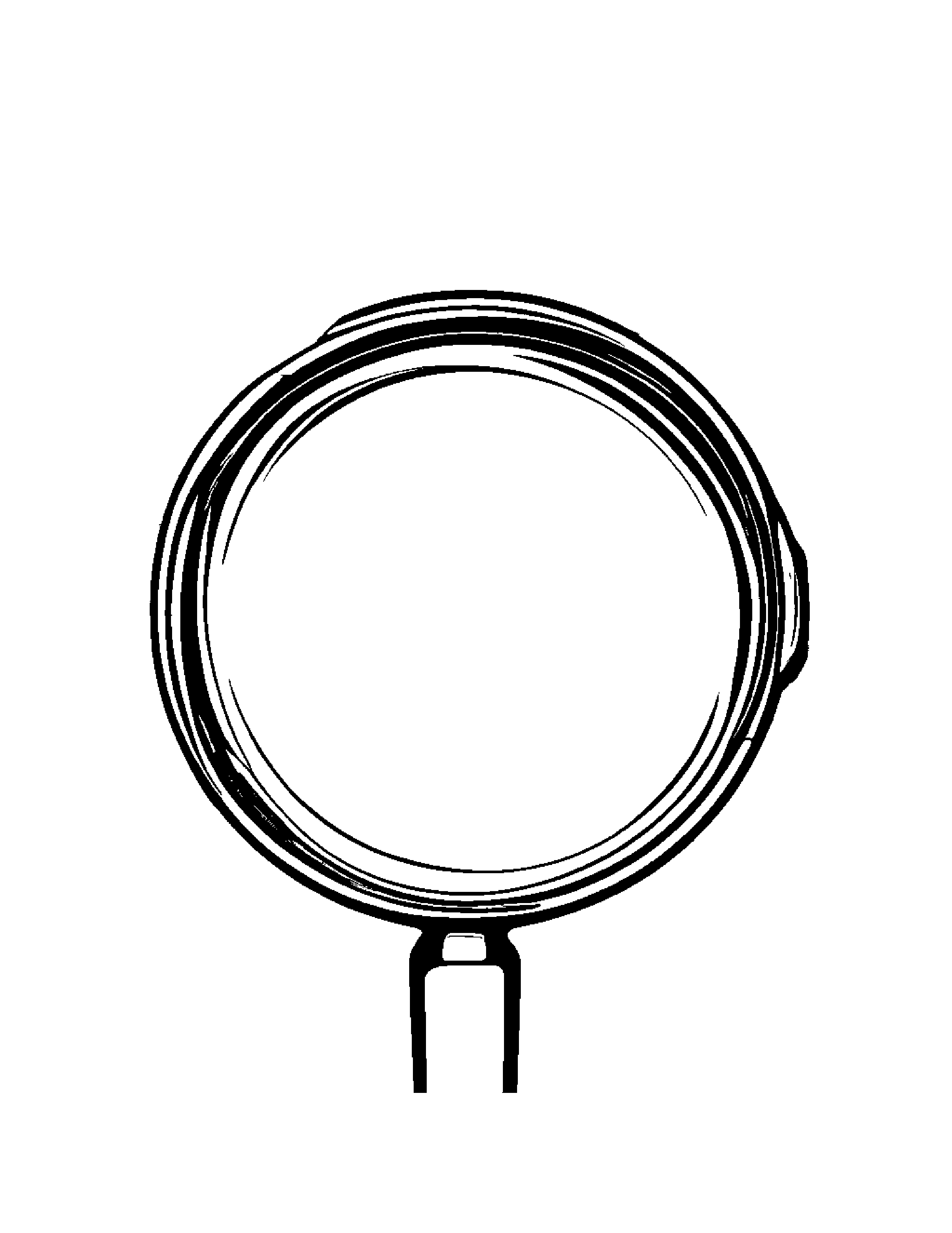 Polite Magnifying Glass Coloring Page (Free Printable PDF)