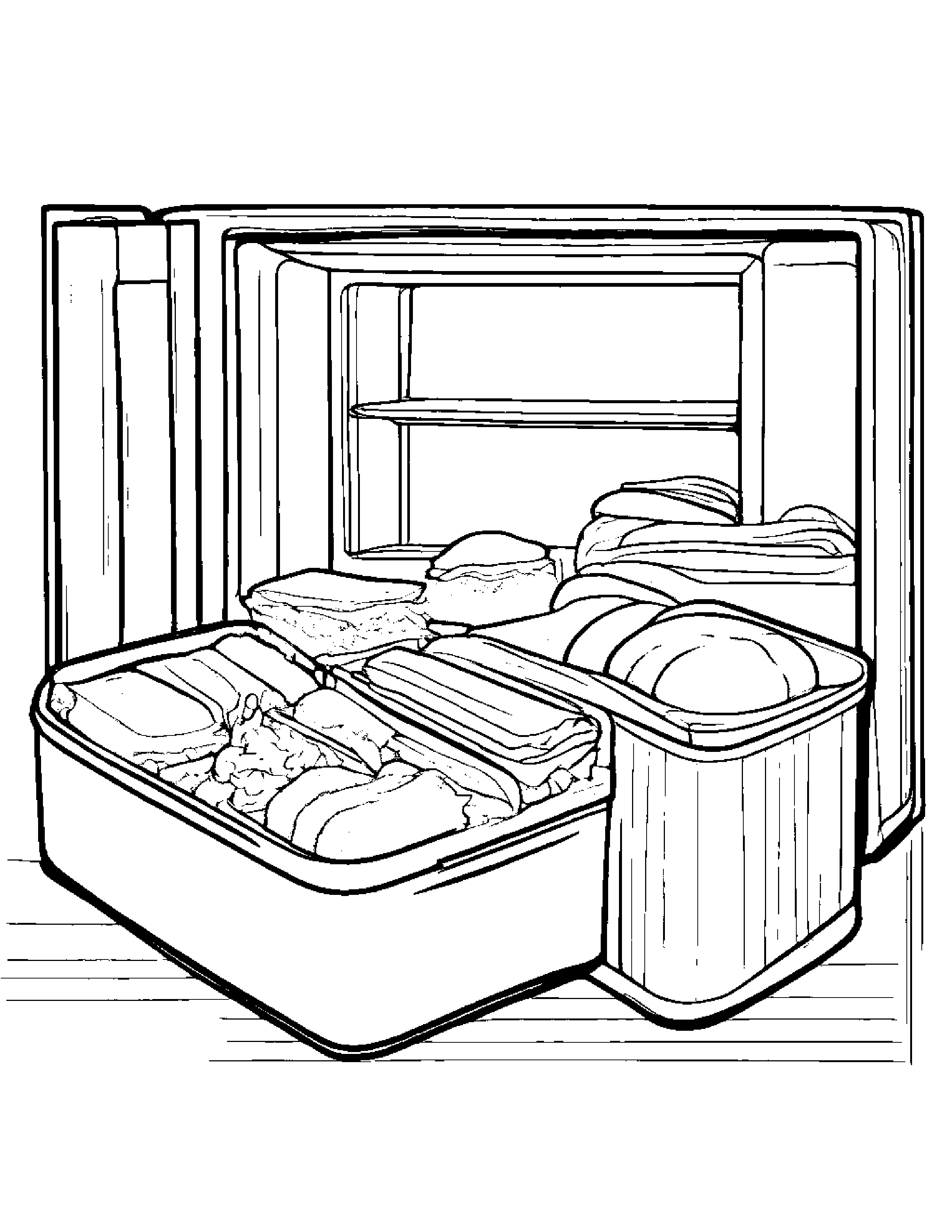 Zippy Lunchbox By A Reading Nook #3 Coloring Page (Free Printable PDF)