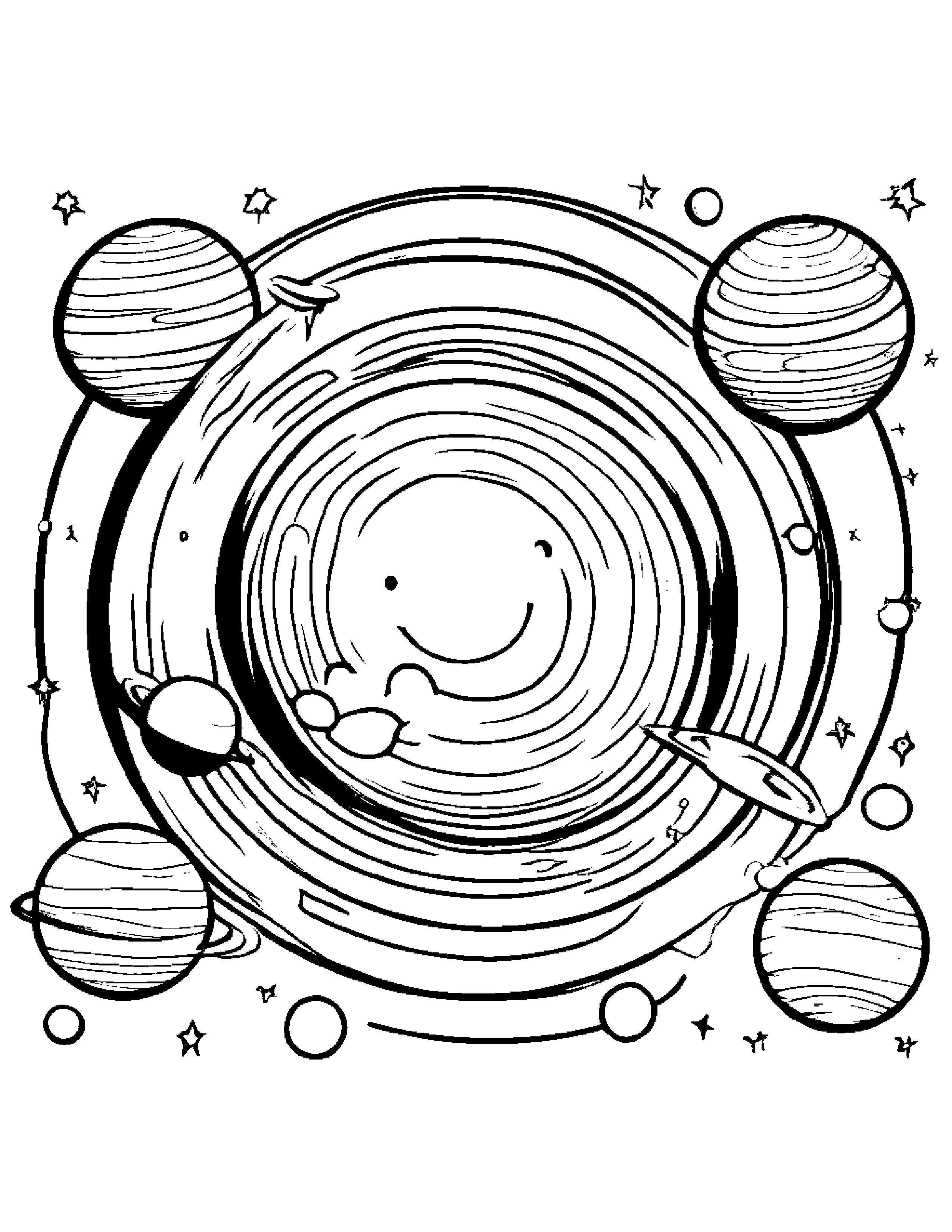 Planet Pals Coloring Page (Free Printable PDF)